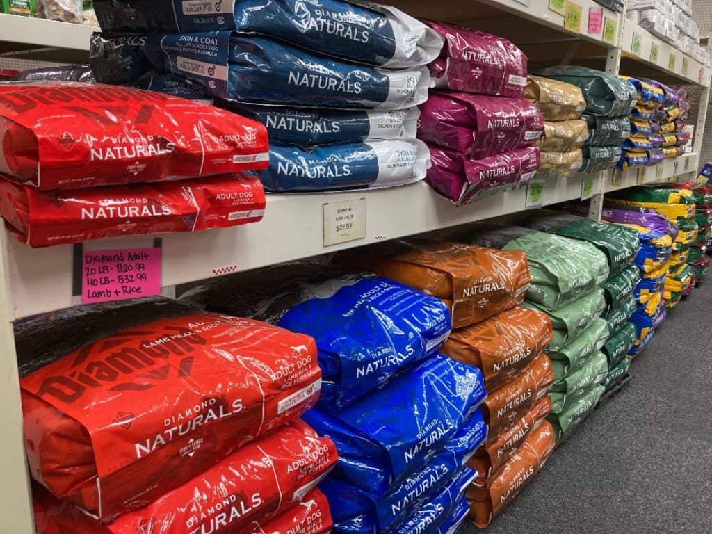 Diamond naturals dog food clearance retailers